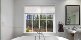 waterproof bathroom blinds