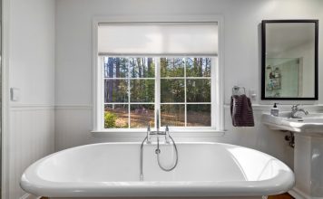 waterproof bathroom blinds