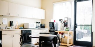 Kitchen roller blinds