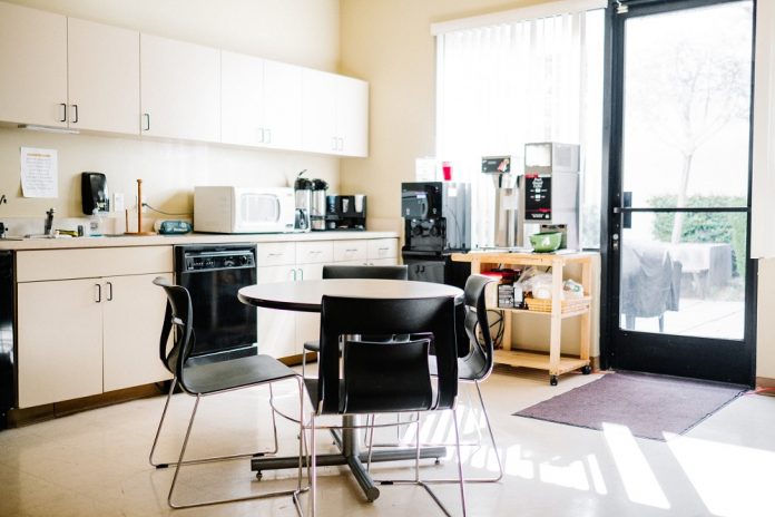 Kitchen roller blinds