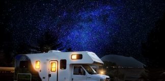 Roller blinds for caravans
