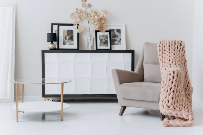 wood console table