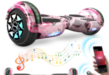 pink hoverboard