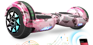 pink hoverboard