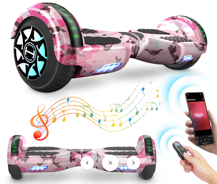 pink hoverboard