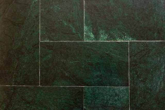 green large tiles